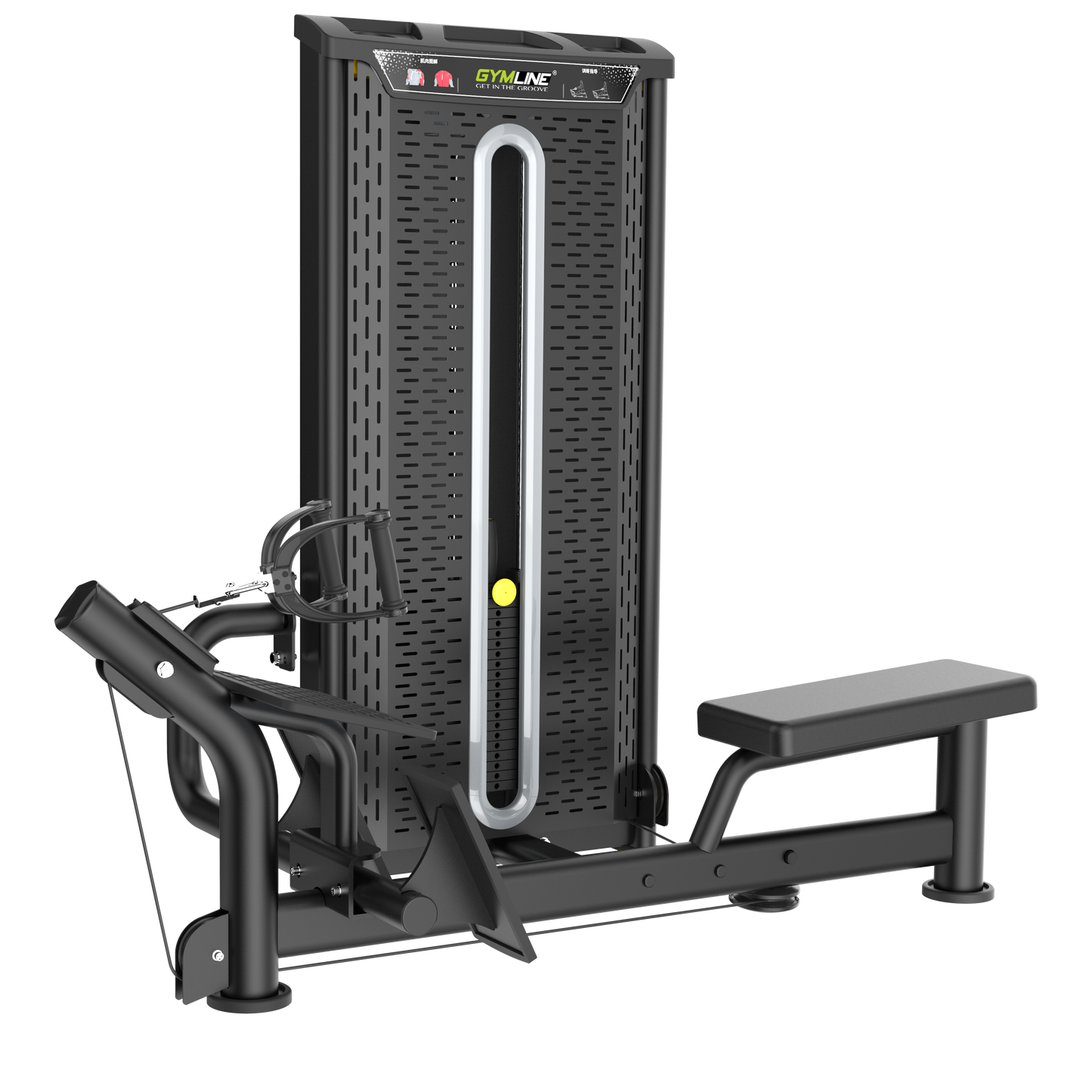 GYMLINE PLUS EP7012A SEATED HORIZONTAL PULLEY