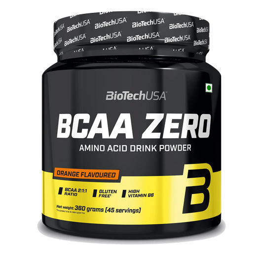 BiotechUSA BCAA ZERO (Orange)360 g, 45 Servings Gymline Plus Private Limited