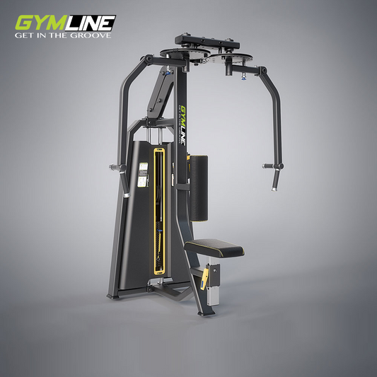 Gymlineplus Dual Strength Station, Gymline E3007 Real Delt Pec Fly Gymline Plus Private Limited