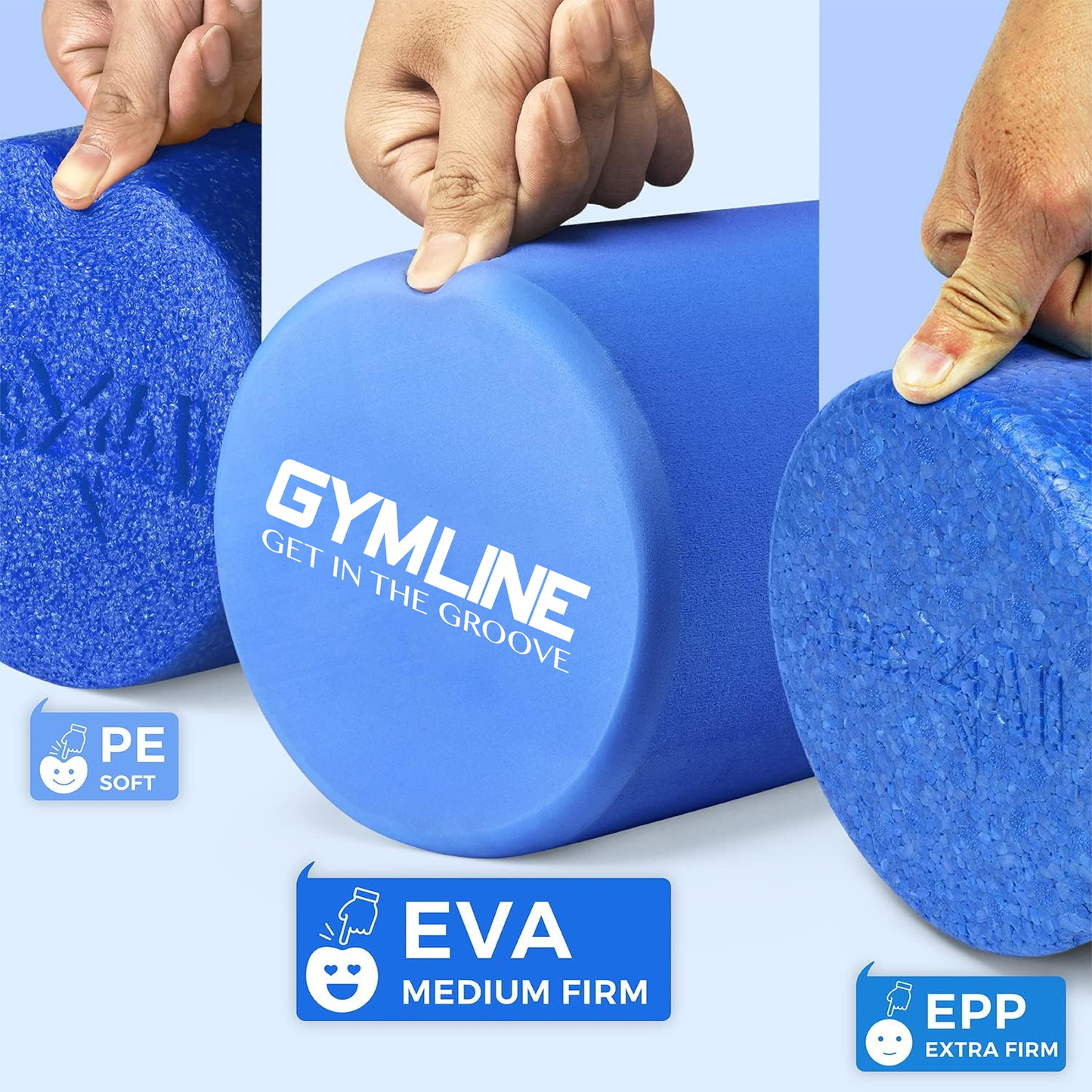 Gymline Yoga Foam Roller Ideal For Exercise Muscle Recovery Gymline Plus Private Limited