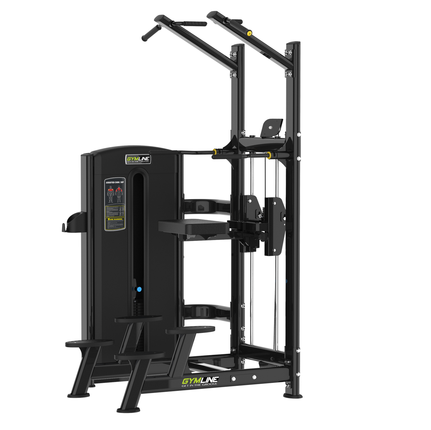 Gymline Plus Endurance Strength Station Gymline GL-008 Assisted Dip/ Chin Gymline Plus Private Limited