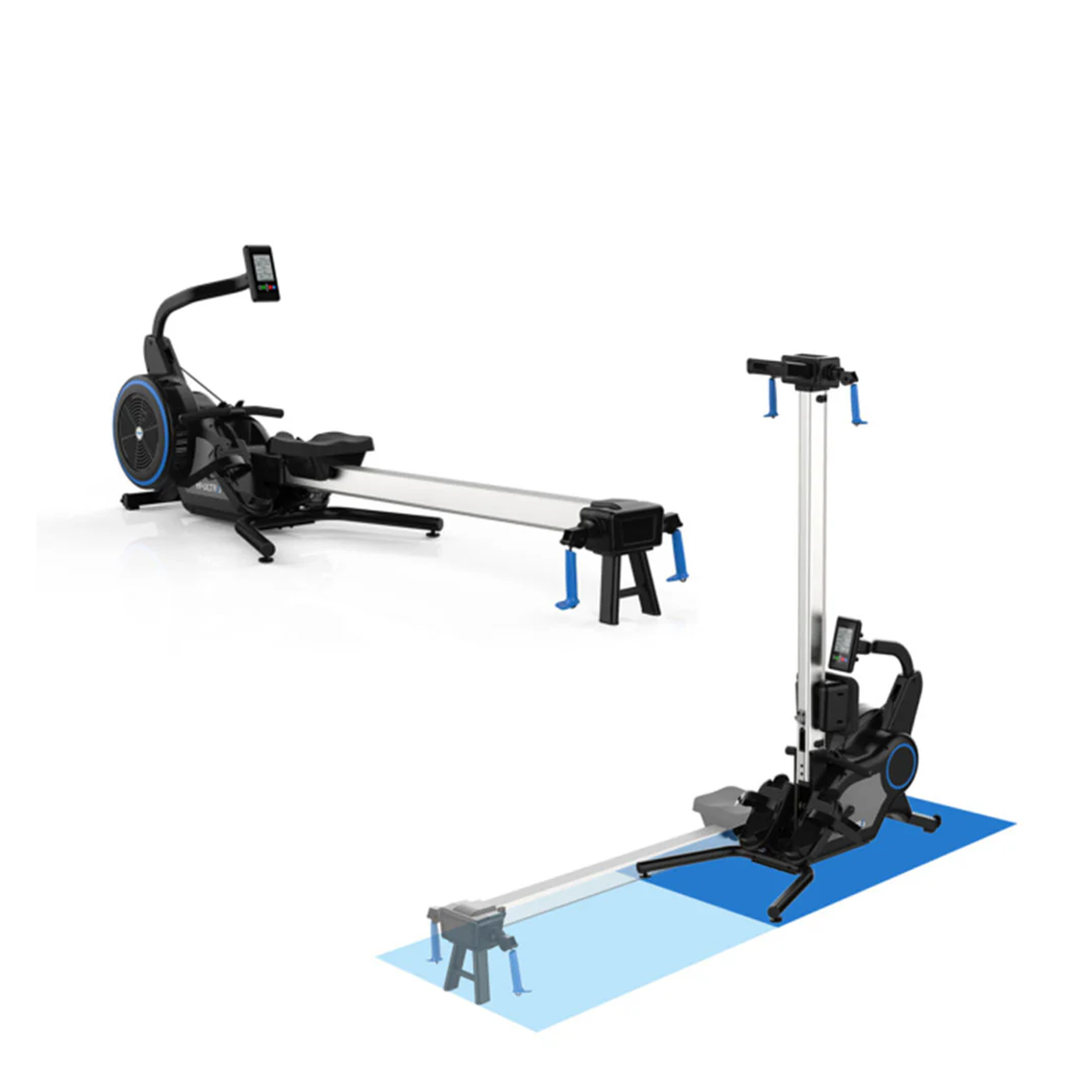 Gymlineplus , Impulse HSR007 - Ski & Row Multiple Training Machine Gymline Plus Private Limited