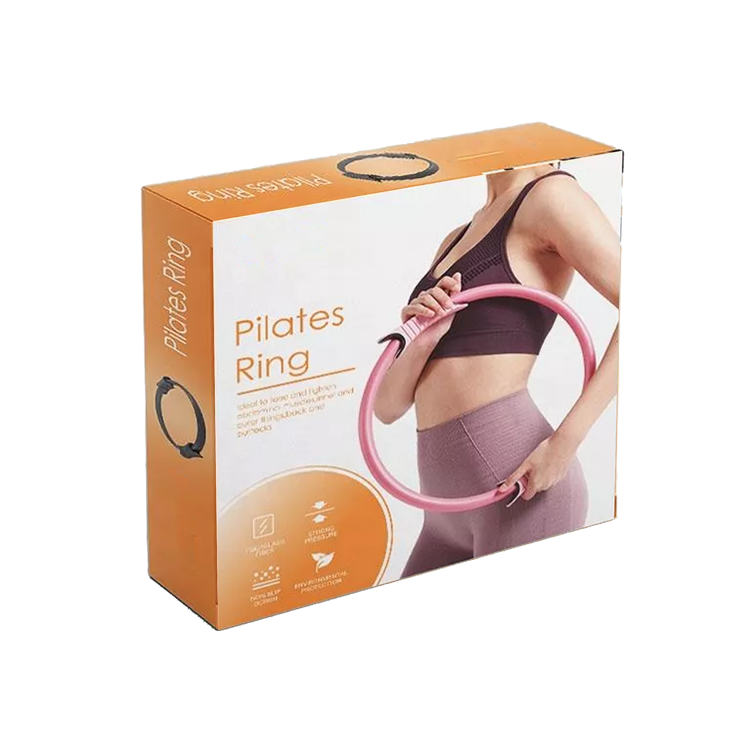 Yoga Circle Exercise Pilates Ring with Full Body Toning Fitness for Stretching, Relaxation Gymline Plus Private Limited