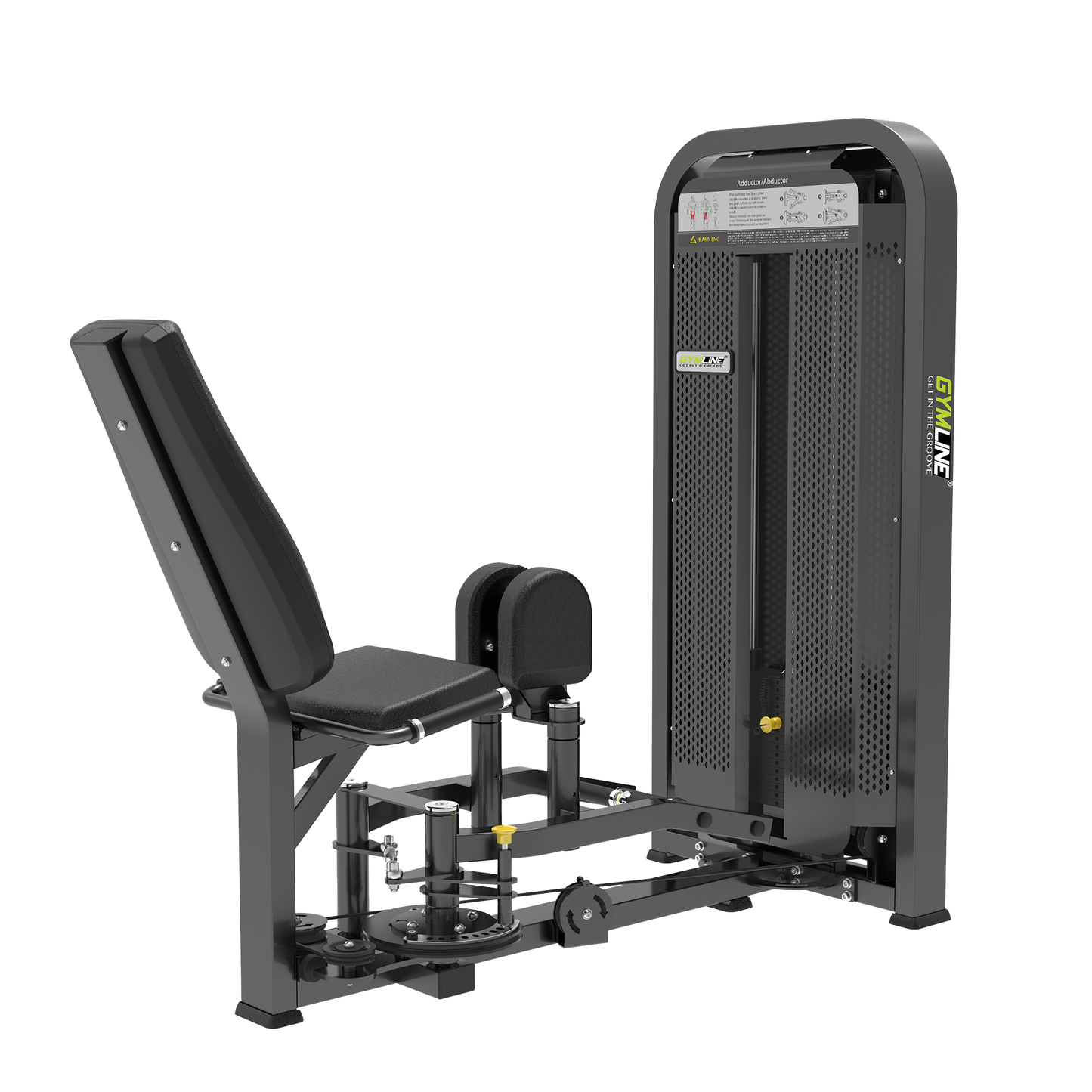 Gymline Plus S6761 Adductor/Abductor with Iron Cover Gymline Plus Private Limited