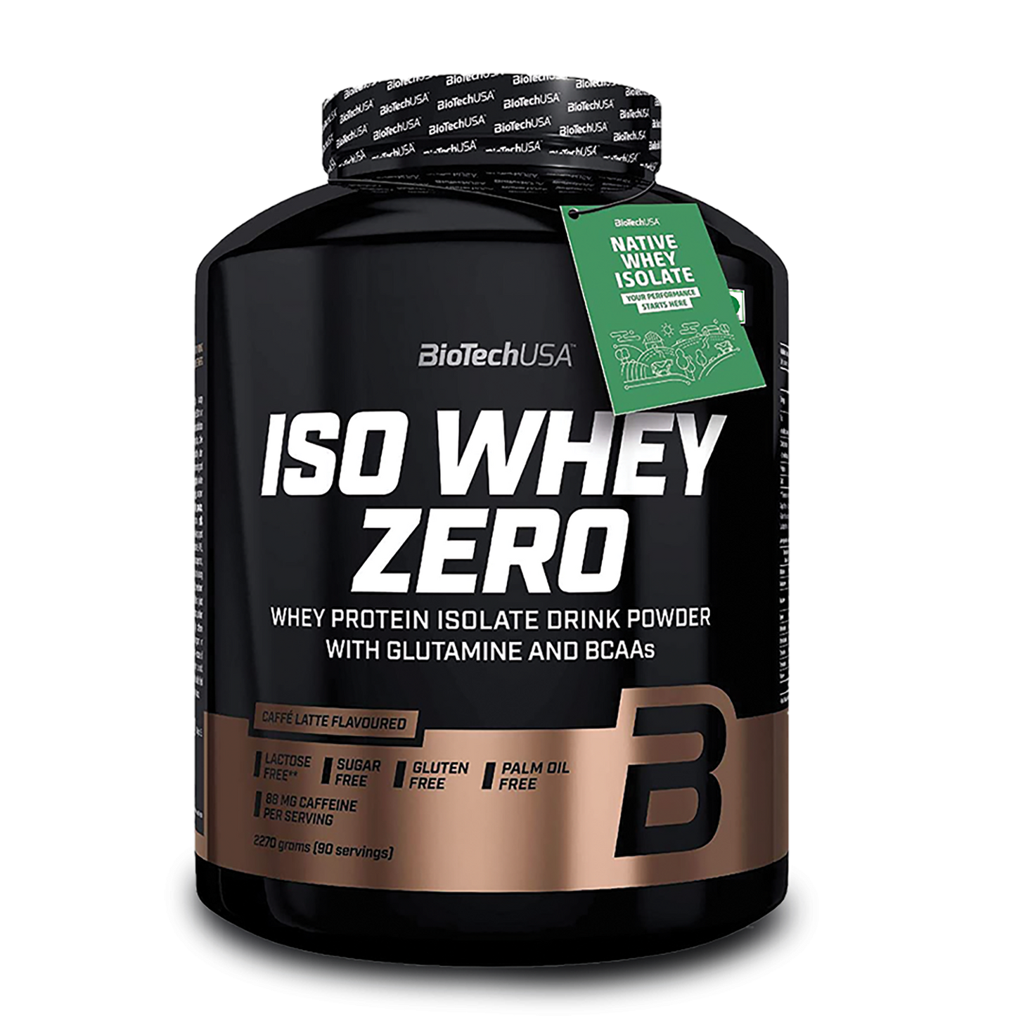 BioTechUSA ISO Whey Zero (Caffe Latte) 2.27kg, 90 Servings