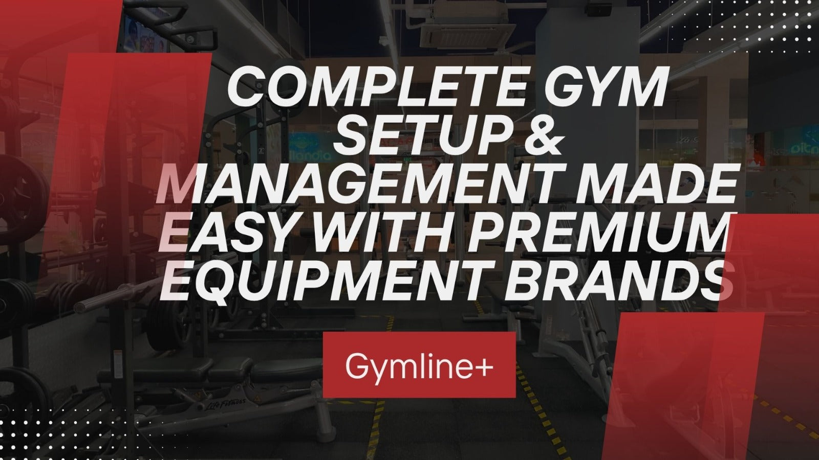 Complete Gym Setup and Management Made Simple with Premium Equipment Gymline Plus Pvt Ltd
