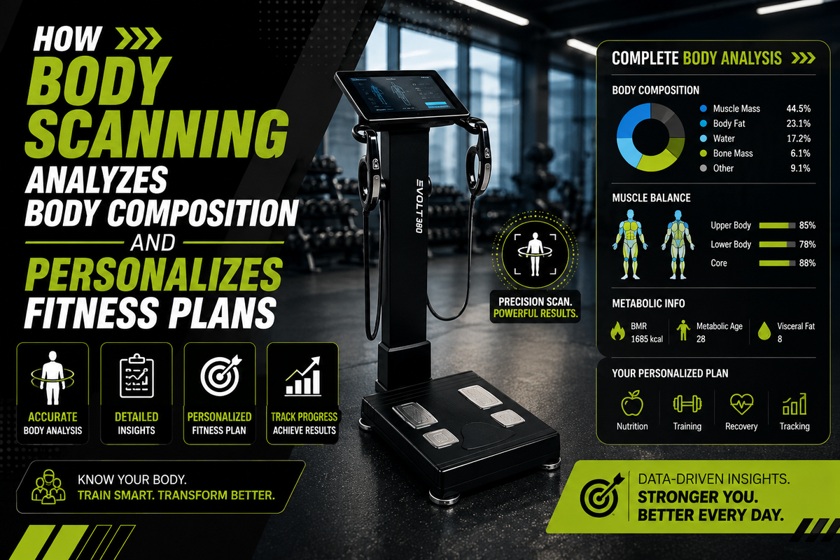 How Body Scanning Analyzes Body Composition and Personalizes Fitness Plans Gymline Plus Pvt Ltd
