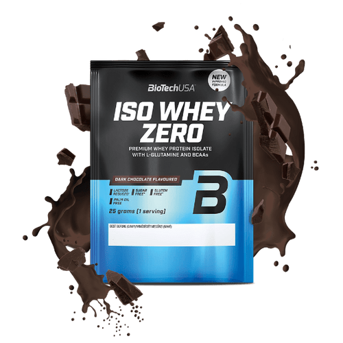 BiotechUSA ISO WHEY ZERO 25g Pack of 3 + Free Shaker