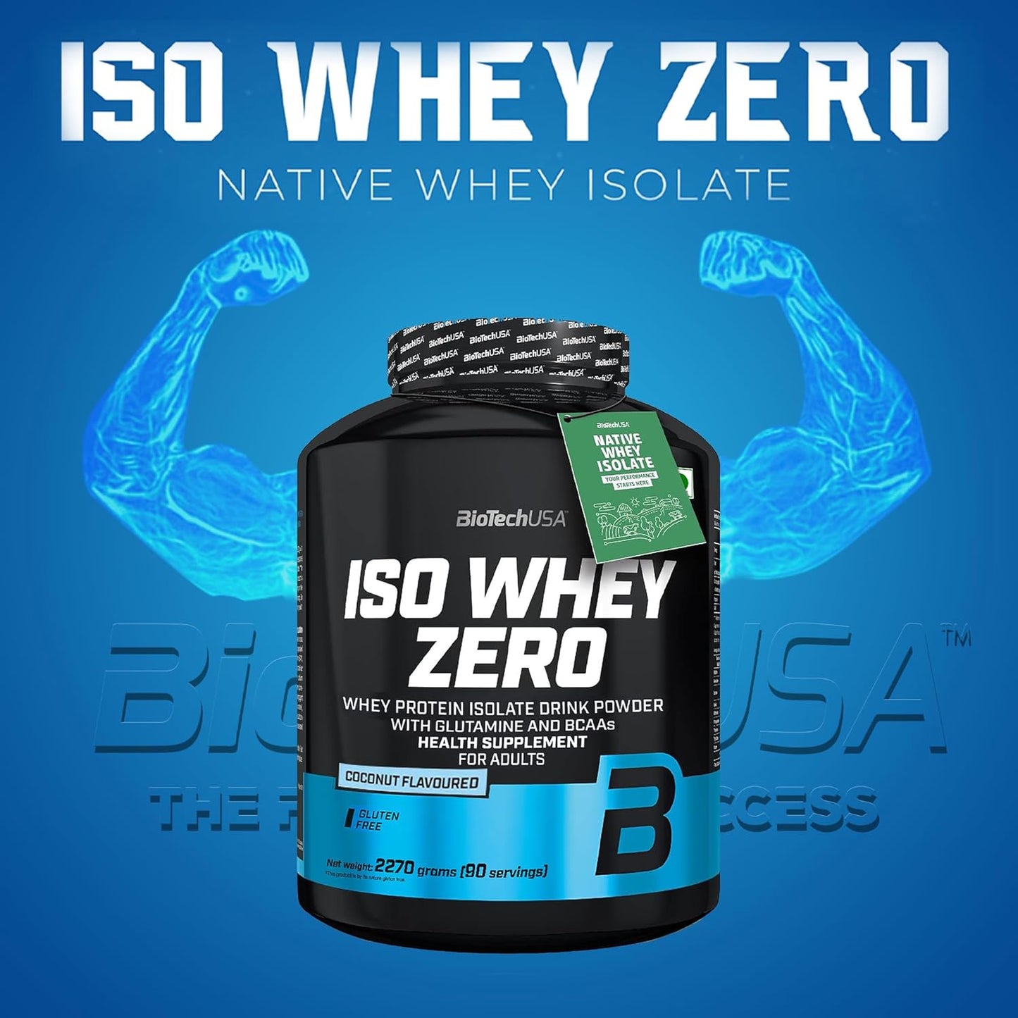 BioTechUSA ISO Whey Zero (Coconut) 2.27kg, 90 Servings