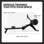 RW1 Centr Perform Series Rower Gymline Plus Pvt Ltd