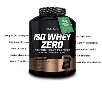 BioTechUSA ISO Whey Zero Caffe Latte (5lbs)