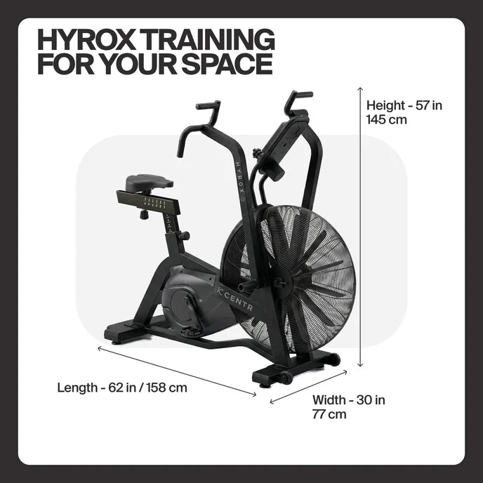 HYROX Perform Series Air Bike Gymline Plus Pvt Ltd