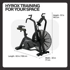 HYROX Perform Series Air Bike Gymline Plus Pvt Ltd