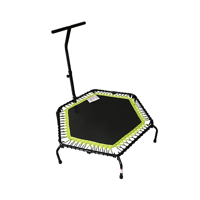 Imported Trampoline Jumping Trainer for Adults and Kids, Rebounder Trampoline with Metal Springs and Padding for Indoor and Outdoor