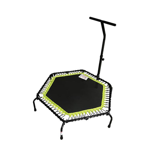 Imported Trampoline Jumping Trainer for Adults and Kids, Rebounder Trampoline with Metal Springs and Padding for Indoor and Outdoor