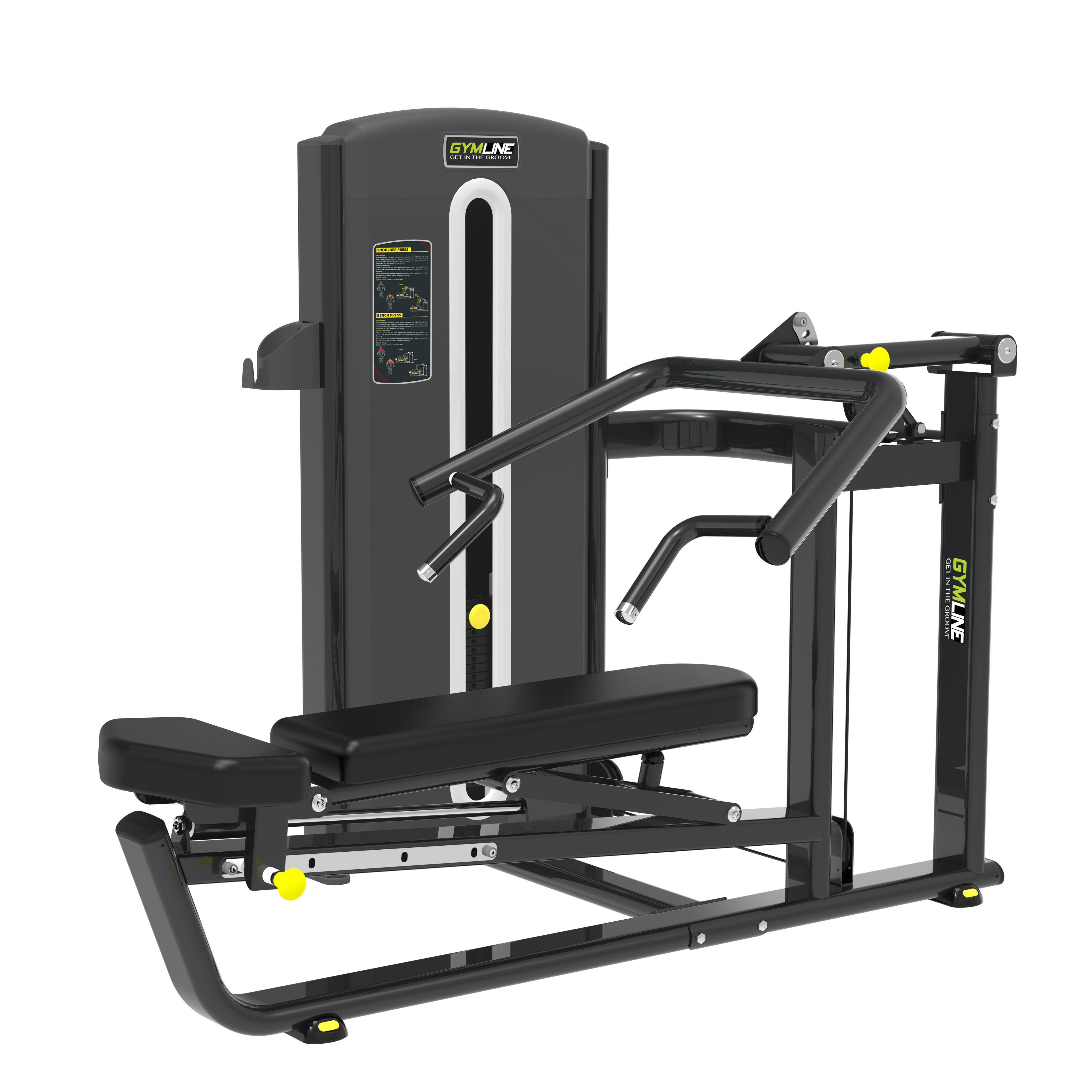 Gymline Plus Endurance Strength Station Gymline GL-003 Shoulder Press Gymline Plus Private Limited