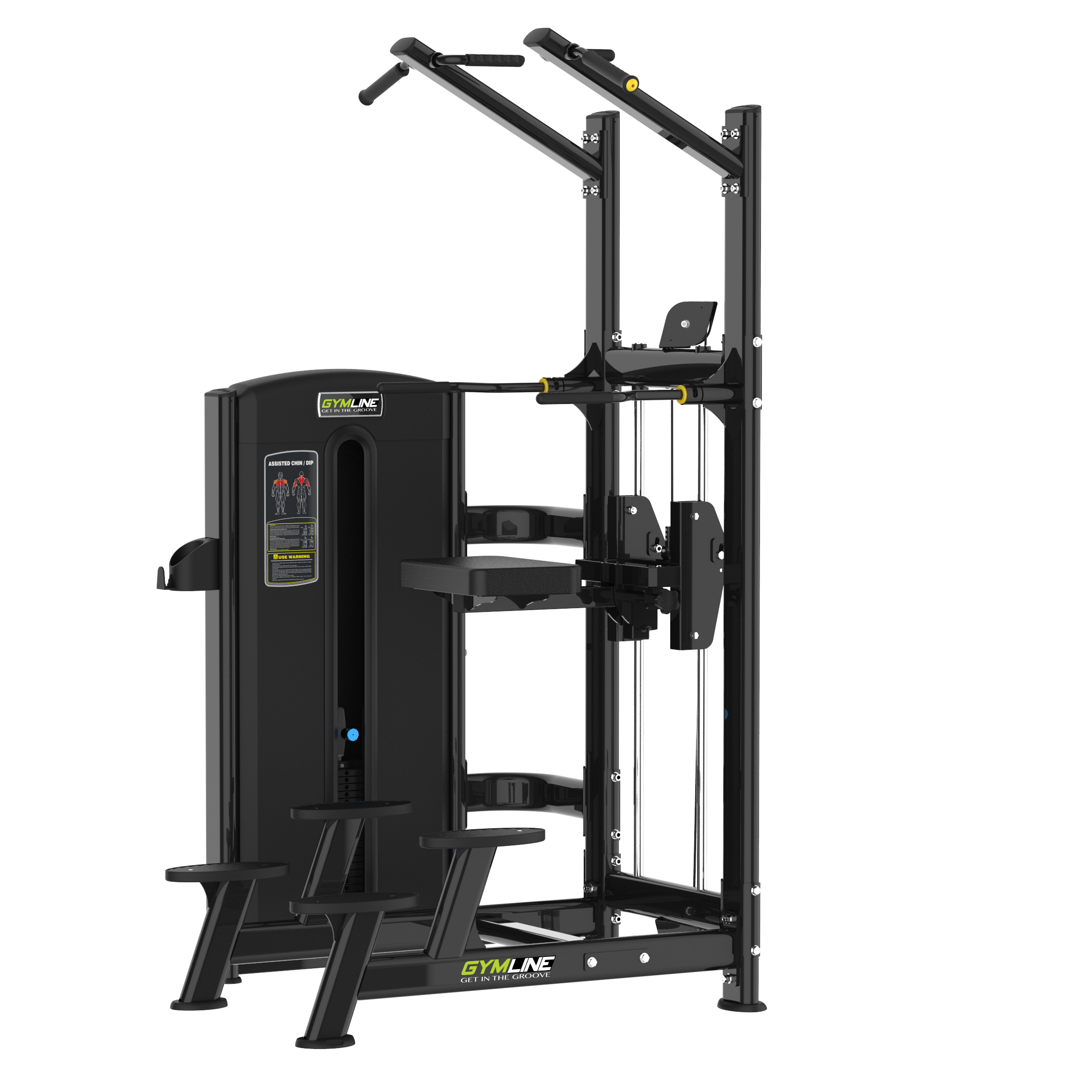 Gymline Plus Endurance Strength Station Gymline GL-008 Assisted Dip/ Chin Gymline Plus Private Limited