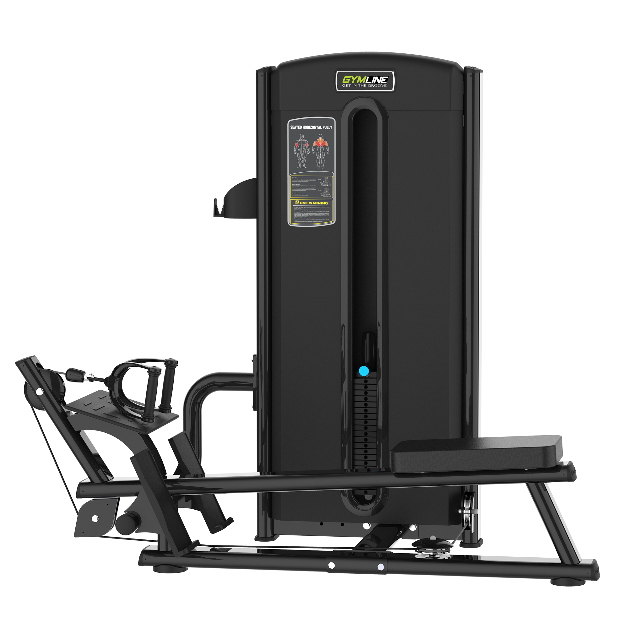 Gymline Plus Endurance Strength Gymline GL-012A Seated Horizontal Pulley Gymline Plus Private Limited