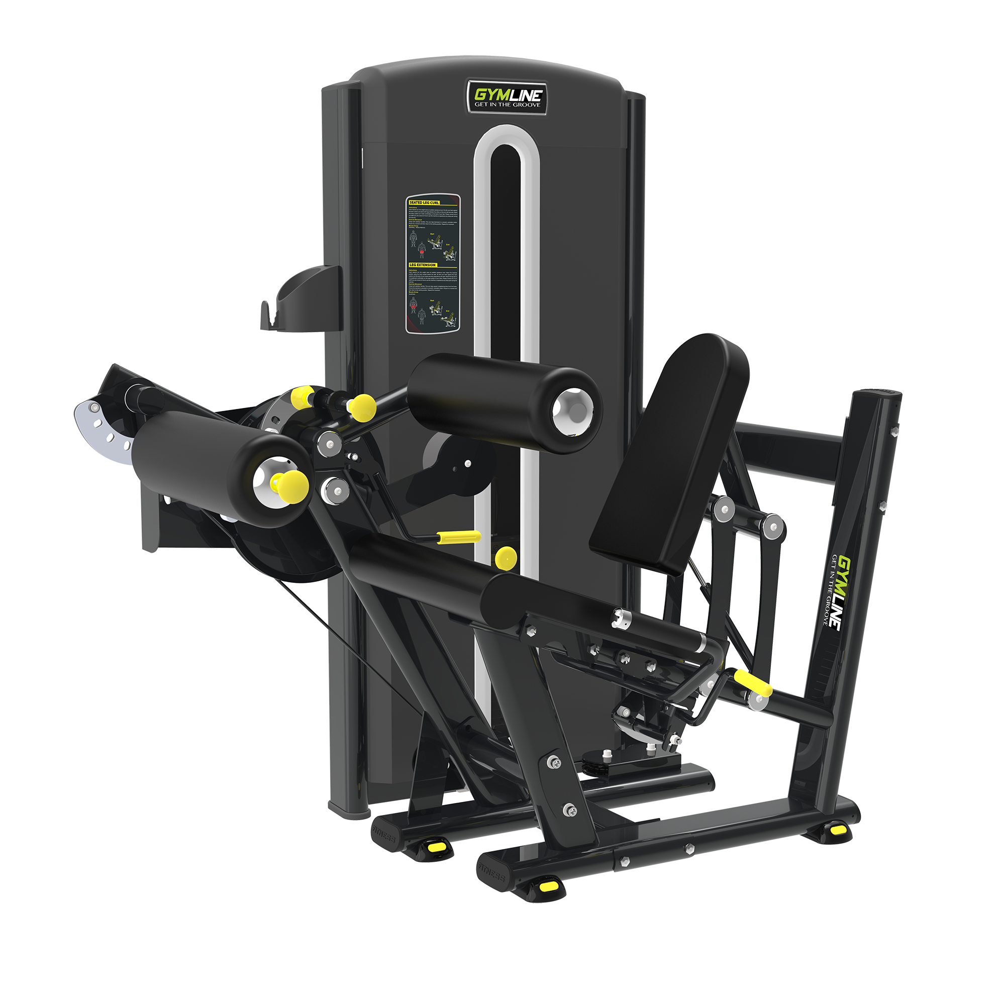 Gymline Plus Endurance Dual Station Gymline GL1314 Leg Curl /Extension Gymline Plus Private Limited