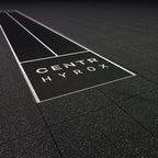 2 Lanes with End Zones - With Logos Gymline Plus Pvt Ltd