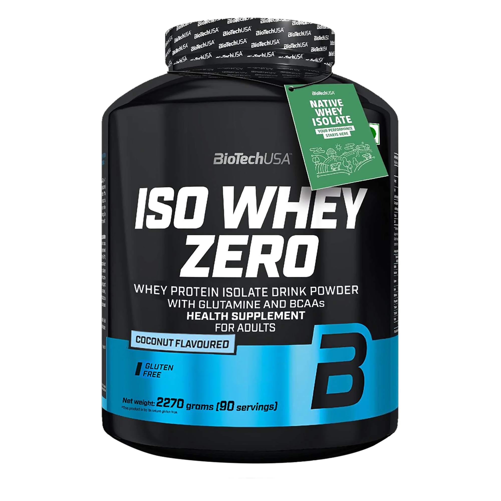 BioTechUSA ISO Whey Zero (Coconut) 2.27kg, 90 Servings