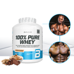 BioTechUSA 100% Pure Whey (Chocolate Peanut Butter), 2.27 kg, 81 Servings Gymline Plus Private Limited