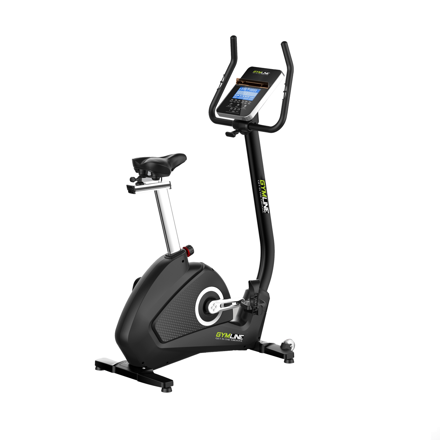 Gymlineplus Home Series Cardio, Gymline S500L UPRIGHT BIKE 15 INCH LED DISPLAY