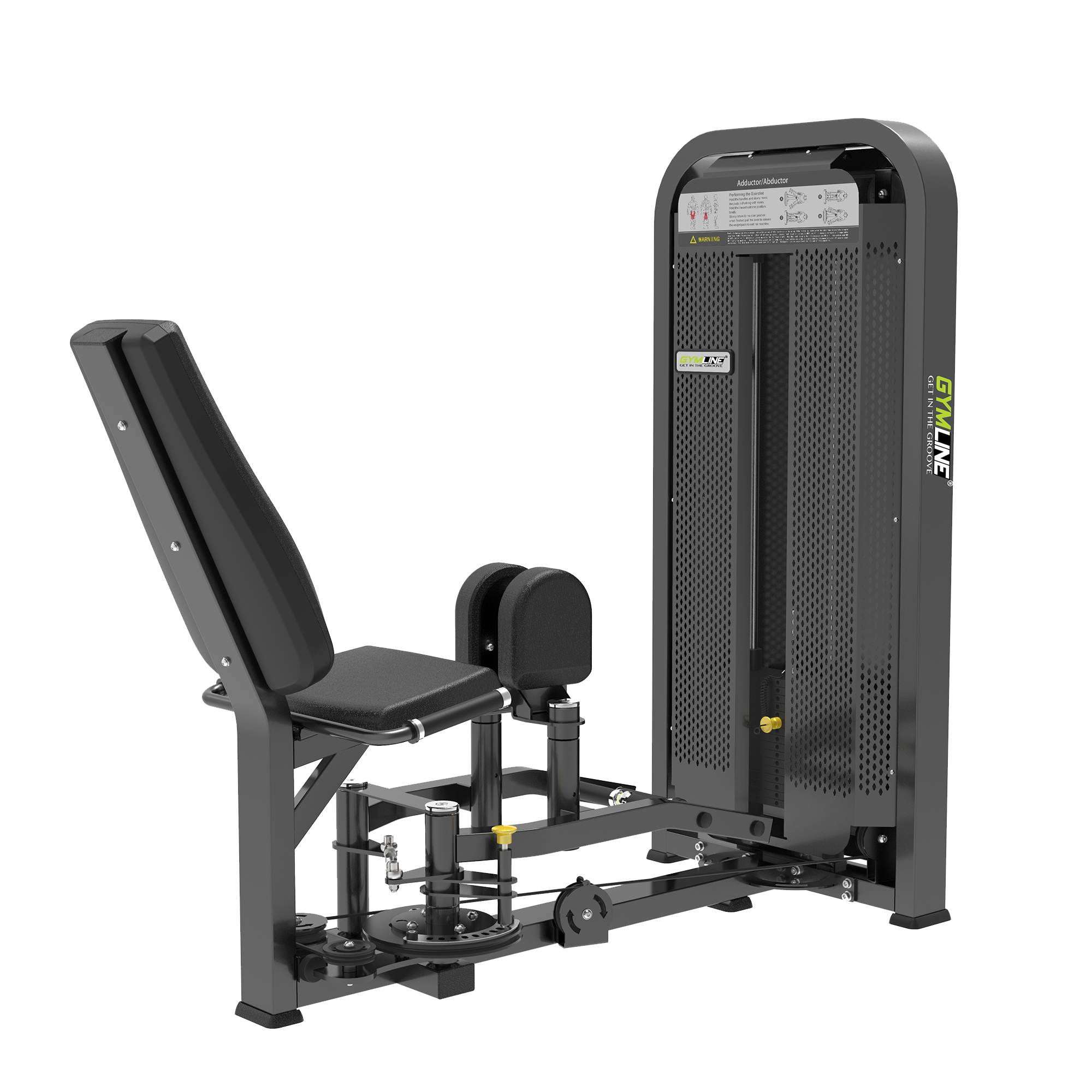 Gymline Plus S6761 Adductor/Abductor with Iron Cover Gymline Plus Private Limited