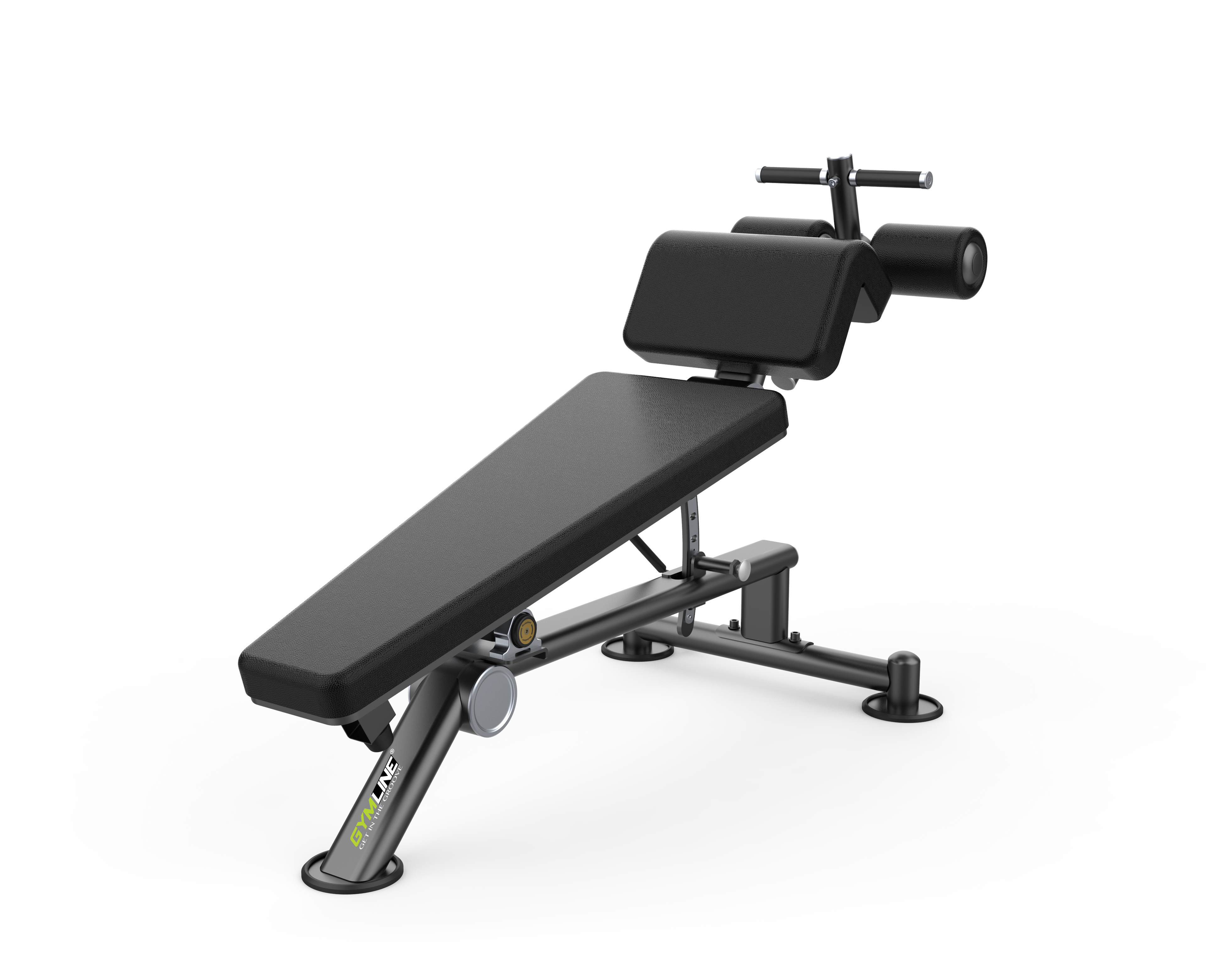 GYMLINE PLUS U2037C ADJUSTABLE DECLINE BENCH Gymline Plus Private Limited