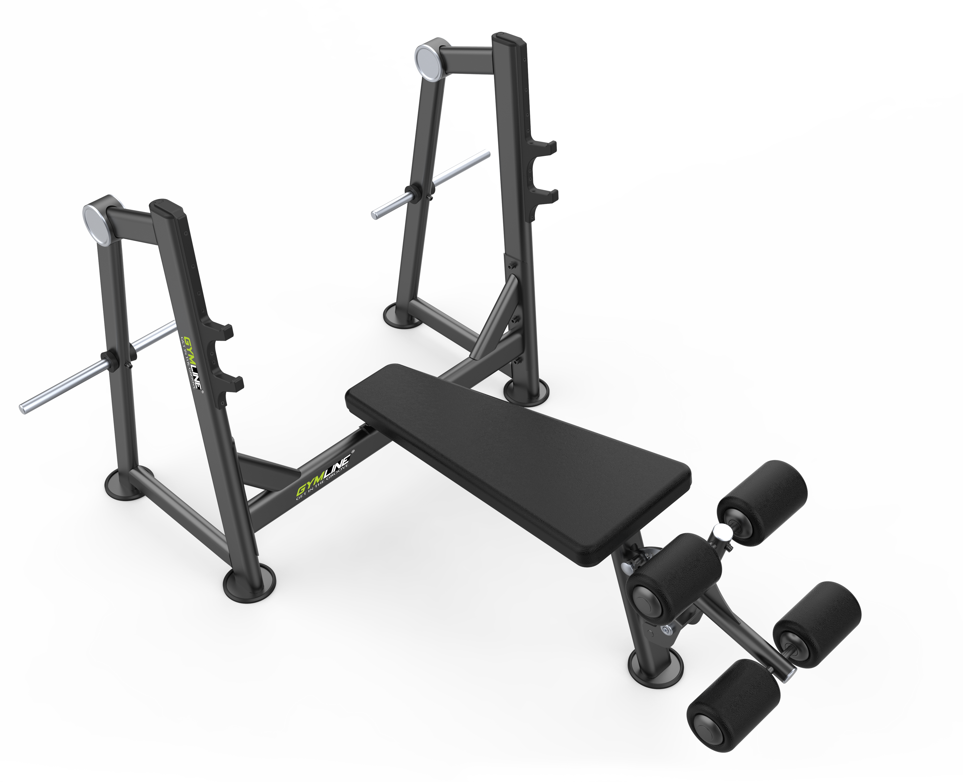 GYMLINE PLUS U2041C OLYMPIC DECLINE BENCH Gymline Plus Private Limited