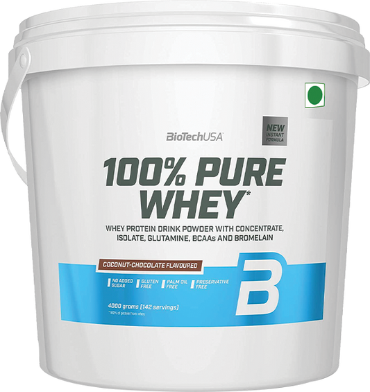 BioTechUSA 100% Pure Whey (Chocolate) 4KG