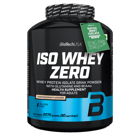 BioTechUSA ISO Whey Zero (Cookies & Cream) 2.27kg, 90 Servings