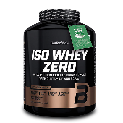 BioTechUSA ISO Whey Zero (Caffe Latte) 2.27kg, 90 Servings