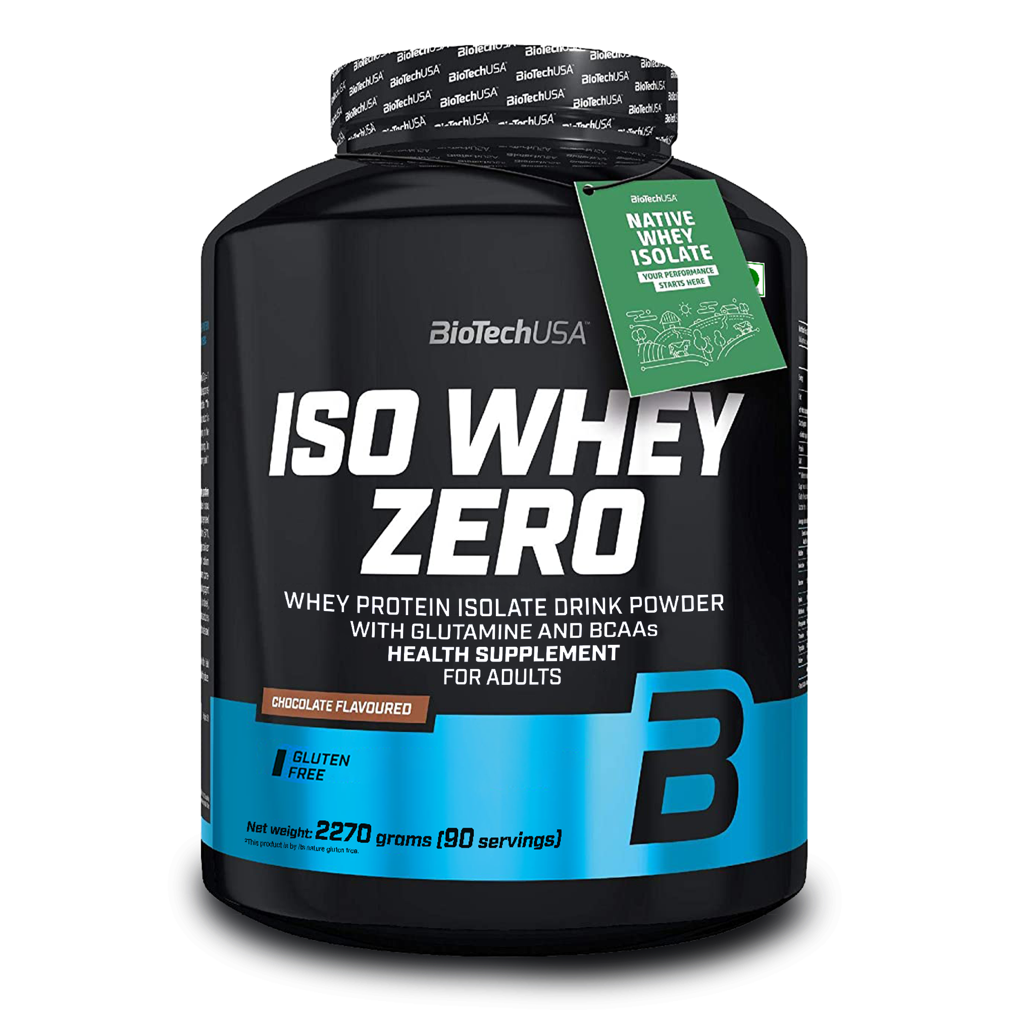 BioTechUSA ISO Whey Zero (Chocolate) 2.27kg, 90 Servings