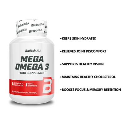 BiotechUSA Mega Omega-3